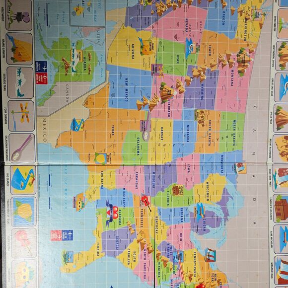 Vintage Where in the USA is Carmen Sandiego? Board Game Complete 1993 - Picture 12 of 15